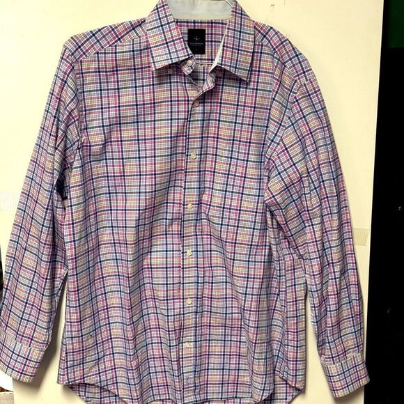 Tailorbyrd men’s button down collared shirt size large great condition - Picture 1 of 4